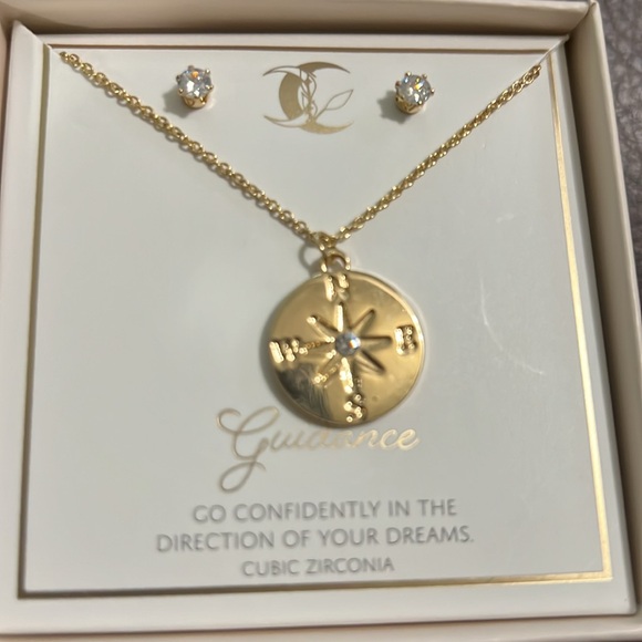 3/$18 Guidance Necklace and Earrings Set - New - Lot 485 - Picture 3 of 5